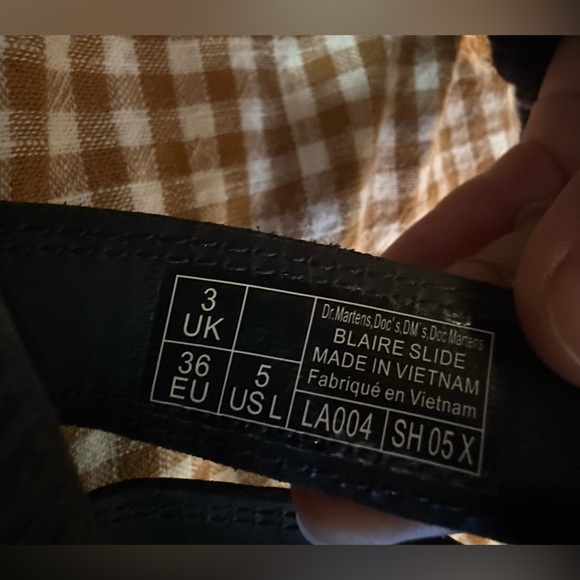 Dr. Martens Blaire Slide Sandals, Size US 5/EUR/36/UK 3 - Picture 3 of 7